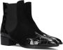 Pertini 30961 Enkellaarsjes Enkelboots Dames Zwart - Thumbnail 1