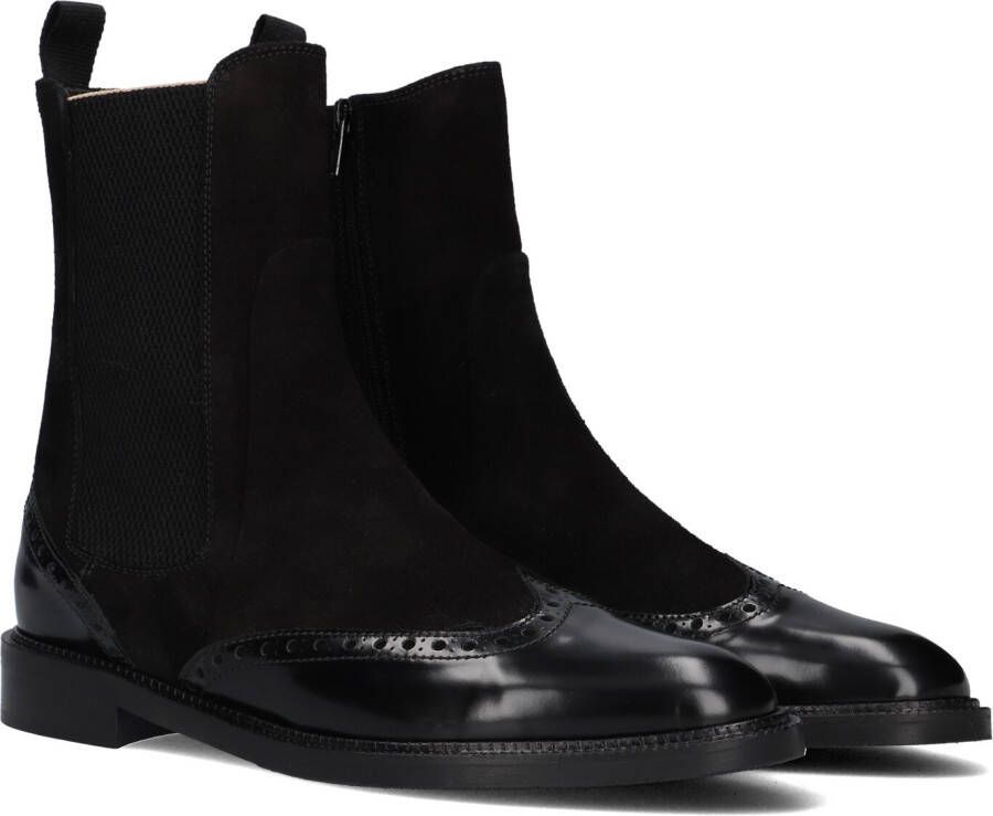 PERTINI Enkellaarsjes Dames 32068 Maat: 40 Materiaal: Suède Kleur: Zwart