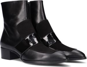 Pertini 32143 Enkellaarsjes Enkelboots met rits Dames Zwart