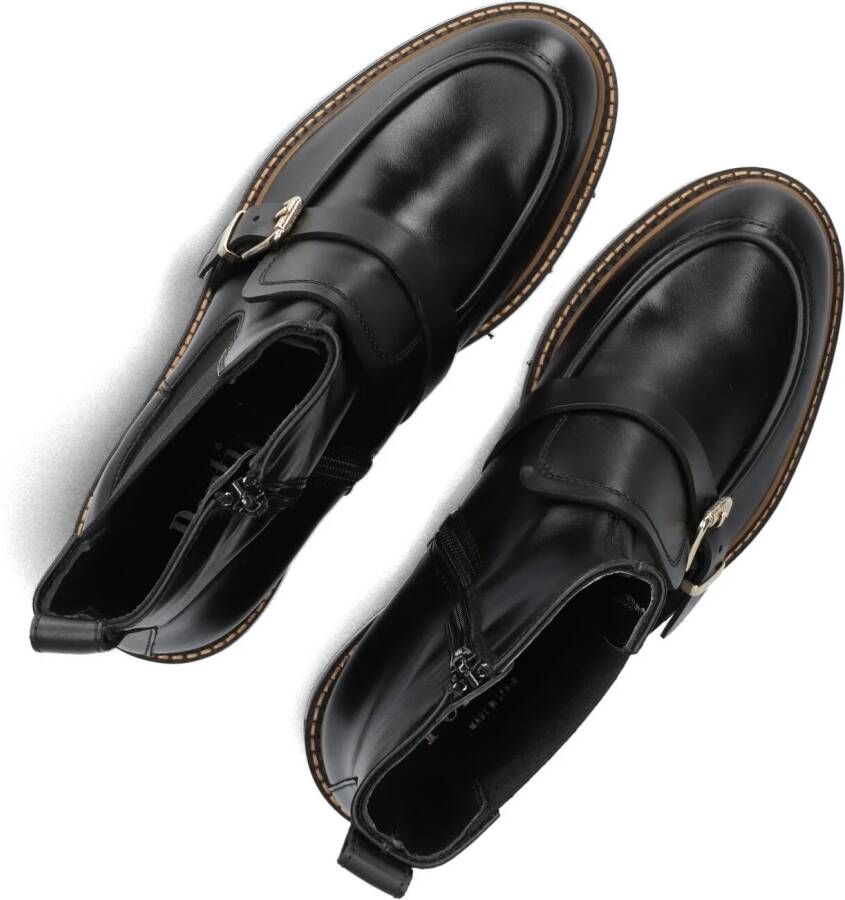 PERTINI Enkellaarsjes Dames 32780 Maat: 39 5 Materiaal: Leer Kleur: Zwart