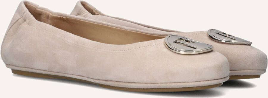 Peter Kaiser Beige Nubuck Ballerina Schoenen Beige Dames