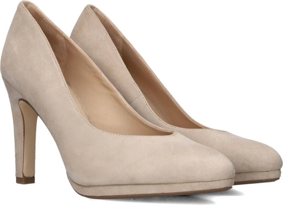 PETER KAISER Pumps Dames 72445 Maat: 39 Materiaal: Suède Kleur: Beige