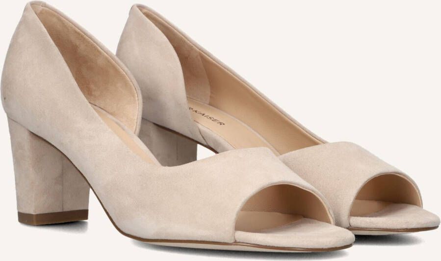 PETER KAISER Pumps Dames 78341 Maat: 42 Materiaal: Suède Kleur: Beige