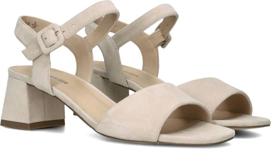 PETER KAISER Dames 78240 Maat: 39 Materiaal: Suède Kleur: Beige
