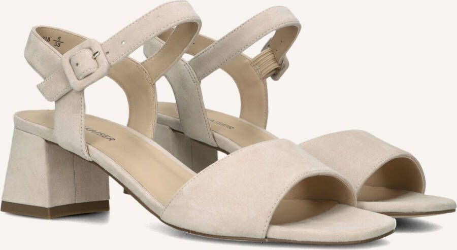 PETER KAISER Dames 78240 Maat: 42 Materiaal: Suède Kleur: Beige
