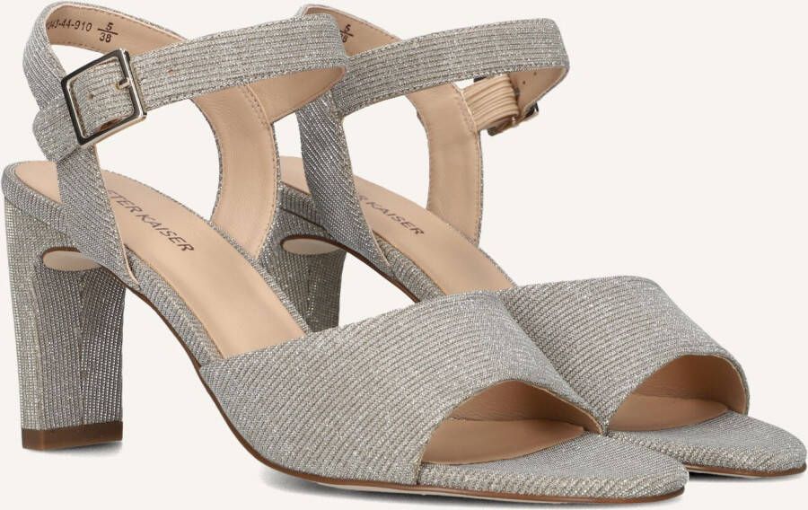 PETER KAISER Sandalen Dames 78343te Maat: 38 Materiaal: Textiel Kleur: Beige