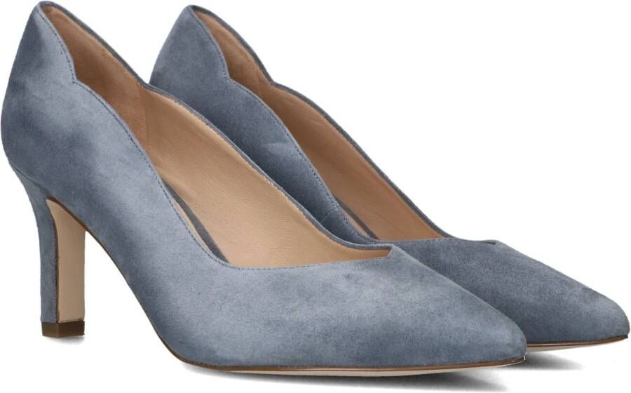 PETER KAISER Pumps Dames 72442 Maat: 38 5 Materiaal: Suède Kleur: Blauw