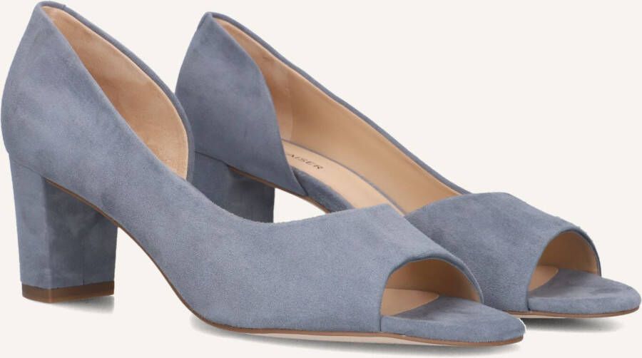 PETER KAISER Pumps Dames 78341 Maat: 39 Materiaal: Suède Kleur: Blauw