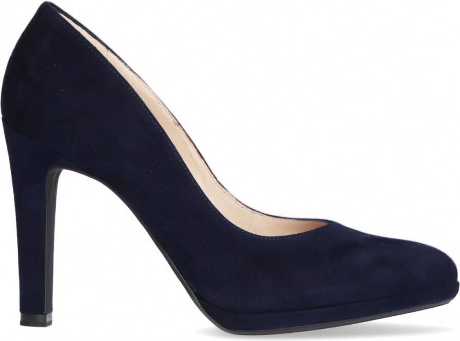 Peter Kaiser Pumps Stiletto Dames Damesschoenen Suède Naaldhak hoogte 10 cm 78911 Blauw