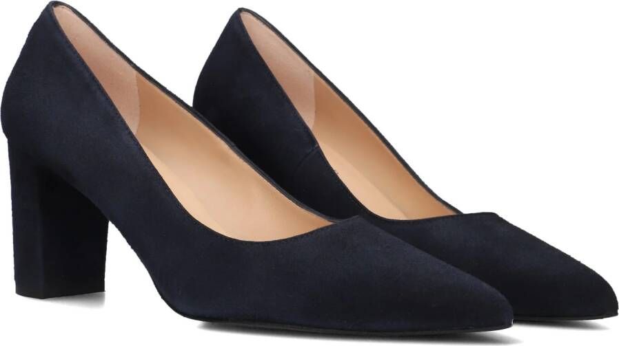 Peter Kaiser Pumps Stiletto Dames Damesschoenen Suède Blokhak hoogte 67401 Blauw