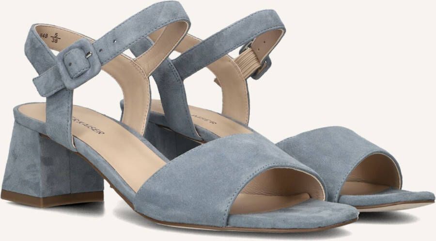 PETER KAISER Dames 78240 Maat: 42 Materiaal: Suède Kleur: Blauw