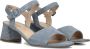 PETER KAISER Sandalen met Hak Dames 78240 Suède Blauw - Thumbnail 1