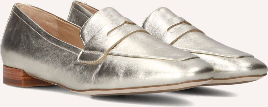 PETER KAISER Loafers Dames 74240 Maat: 42 Materiaal: Leer Kleur: Goud