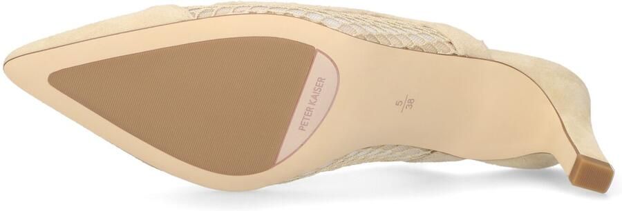 PETER KAISER Pumps Dames 79607 Maat: 37 Materiaal: Textiel Kleur: Beige - Foto 5