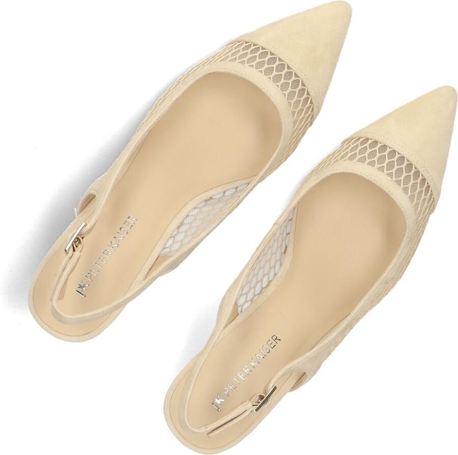 PETER KAISER Pumps Dames 79607 Maat: 37 Materiaal: Textiel Kleur: Beige - Foto 2