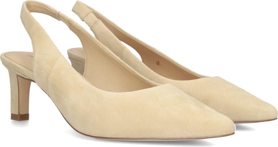 PETER KAISER Hakken Dames 79608 Maat: 41 Materiaal: Textiel Kleur: Beige