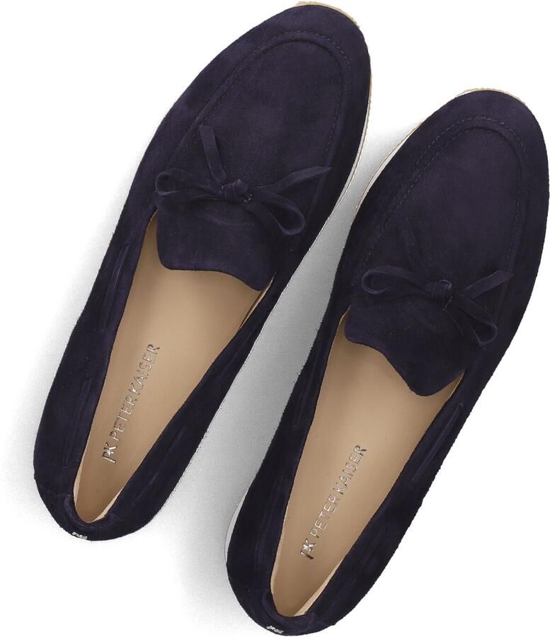 PETER KAISER Instappers Dames 74712 Maat: 39 Materiaal: Suède Kleur: Blauw - Foto 2