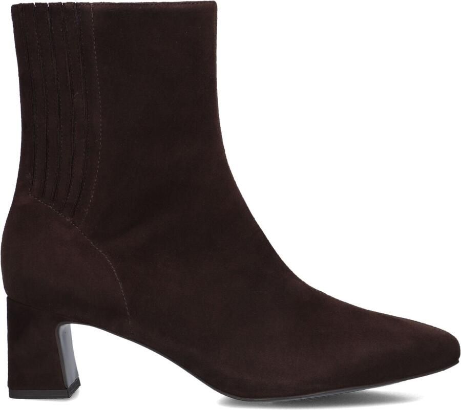 Peter Kaiser 75343 Enkellaarsjes Enkelboots met rits Dames Bruin - Foto 3