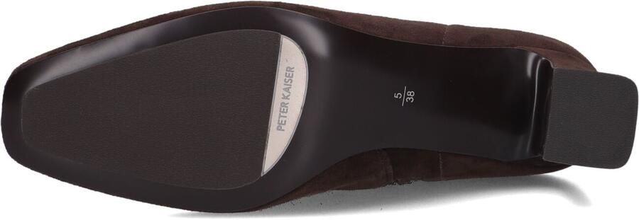 Peter Kaiser 75343 Enkellaarsjes Enkelboots met rits Dames Bruin - Foto 5