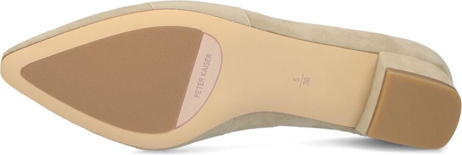 PETER KAISER Pumps Dames 74242 Maat: 41 Materiaal: Suède Kleur: Taupe - Foto 5