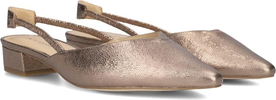 PETER KAISER Hakken Dames 79443 Maat: 39 Materiaal: Textiel Kleur: Brons