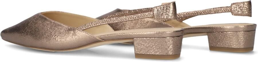 PETER KAISER Slingbacks Dames 79443 Maat: 38 Materiaal: Textiel Kleur: Brons - Foto 5