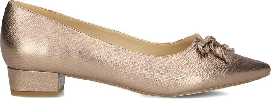 PETER KAISER Pumps Dames 72241 Maat: 38 Materiaal: Leer Kleur: Goudkleurig - Foto 4