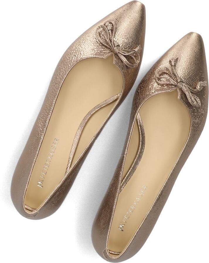 PETER KAISER Pumps Dames 72241 Maat: 38 Materiaal: Leer Kleur: Goudkleurig - Foto 2