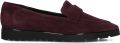 PETER KAISER Loafers Dames 72108 Suède Bordeaux - Rood
