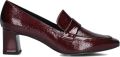 PETER KAISER Loafers Dames 74400 Lakleer Bordeaux - Rood
