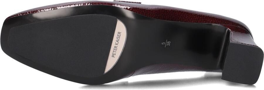 PETER KAISER Loafers Dames 74400 Lakleer Bordeaux - Foto 5