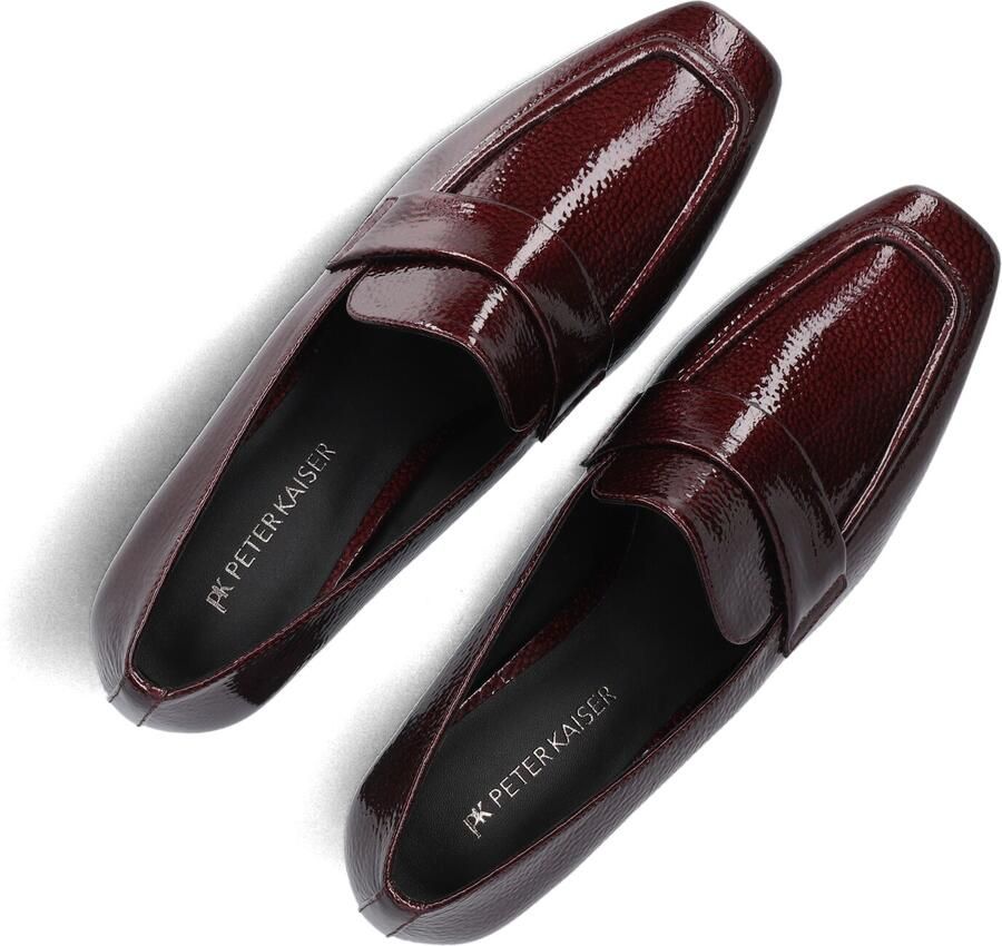 PETER KAISER Loafers Dames 74400 Lakleer Bordeaux - Foto 4