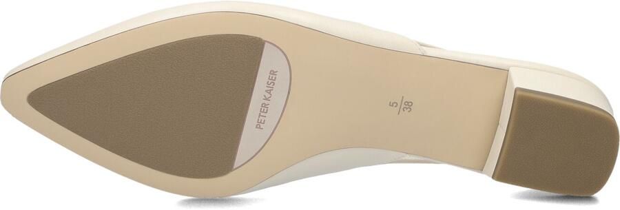 PETER KAISER Slingbacks Dames 79443 Maat: 41 Materiaal: Textiel Kleur: Wit - Foto 3