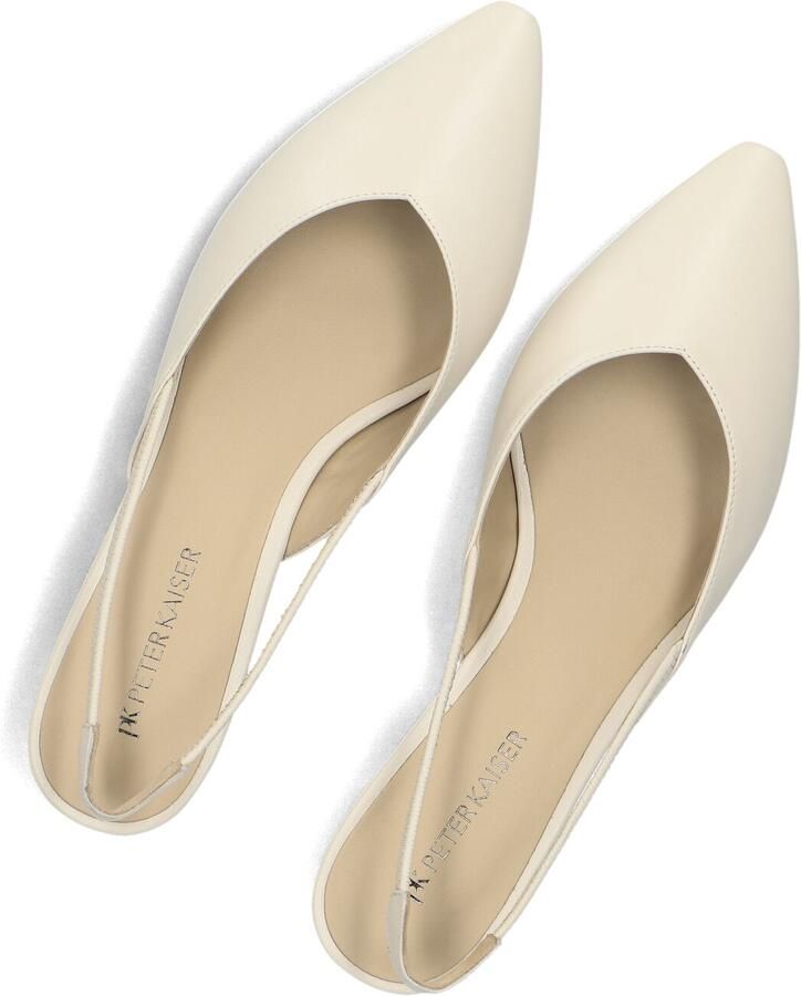 PETER KAISER Slingbacks Dames 79443 Maat: 41 Materiaal: Textiel Kleur: Wit - Foto 2
