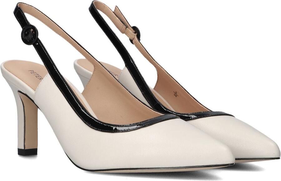 PETER KAISER Slingbacks Dames 79640l Maat: 38 5 Materiaal: Leer Kleur: Wit