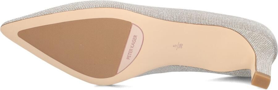 PETER KAISER Pumps Dames 72403 Maat: 36 Materiaal: Textiel Kleur: Zilverkleurig - Foto 5