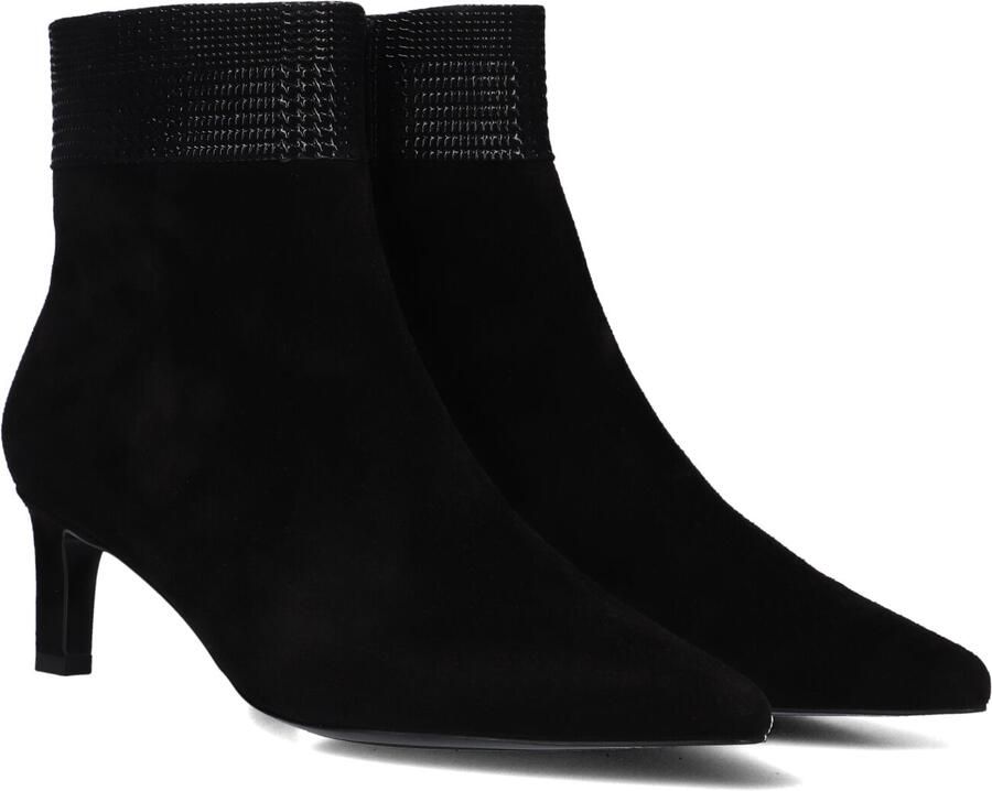 Peter Kaiser Enkellaarzen Zwart Suede Dames Zwart