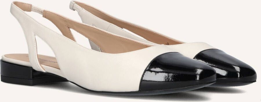 PETER KAISER Slingbacks Dames 79440 Maat: 38 Materiaal: Leer Kleur: Wit