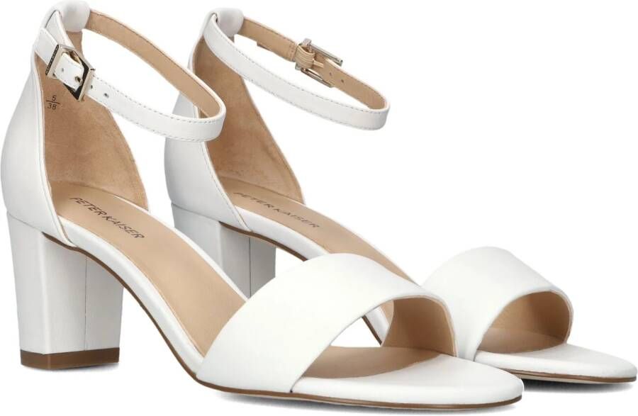 PETER KAISER Dames 78340 Maat: 37 Materiaal: Leer Kleur: Wit