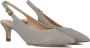 PETER KAISER Slingbacks Dames 79643te Maat: 36 Materiaal: Textiel Kleur: Zilver - Thumbnail 1
