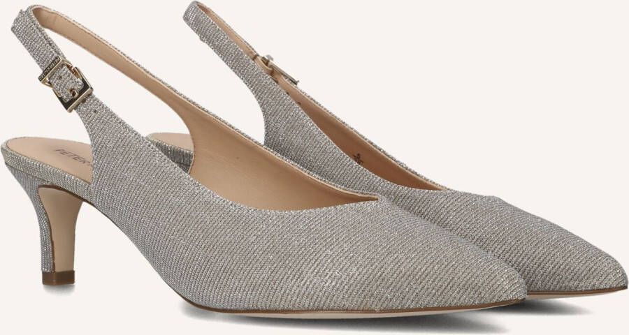 PETER KAISER Slingbacks Dames 79643te Maat: 40 Materiaal: Textiel Kleur: Zilver
