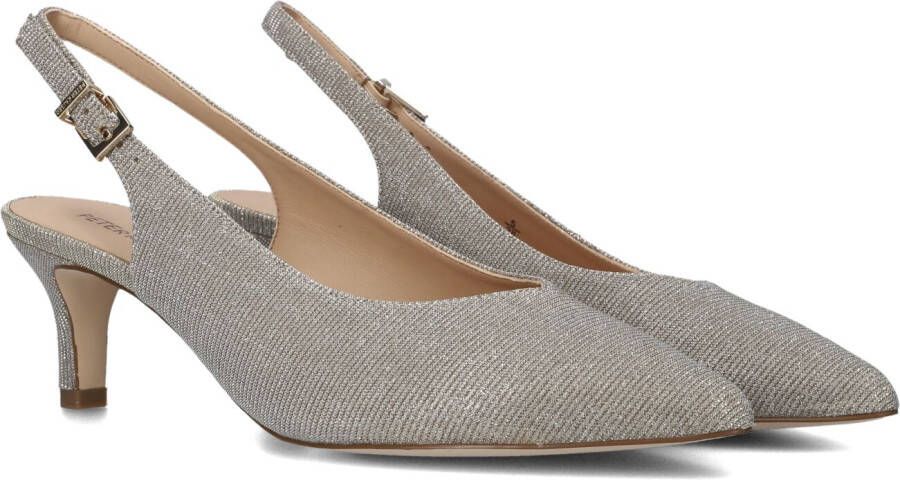 PETER KAISER Slingbacks Dames 79643te Maat: 37 Materiaal: Textiel Kleur: Zilver