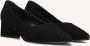 Peter Kaiser Dames Pumps Damesschoenen Suède Blokhak hoogte 48401 Zwart + - Thumbnail 1