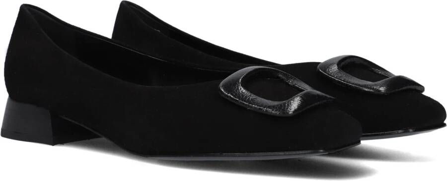 Peter Kaiser Dames Pumps Damesschoenen Suède Blokhak hoogte 32423 Zwart +