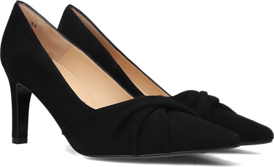 PETER KAISER Pumps Dames Amalia Maat: 38.5 Materiaal: Suède Kleur: Zwart