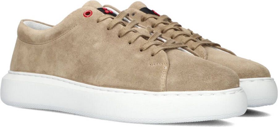 Peuterey Taupe Lage Sneakers Agusta