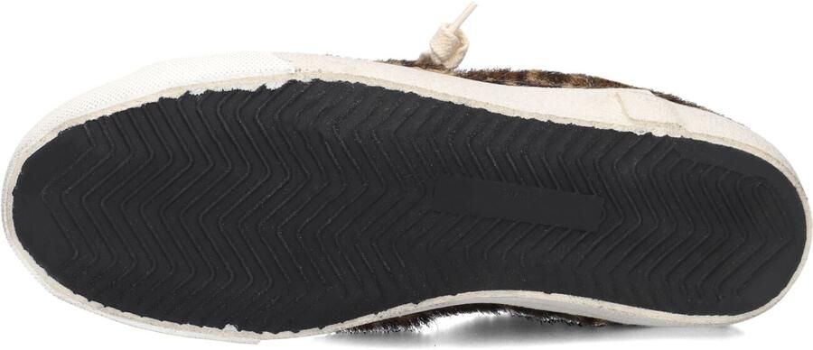 PHILIPPE MODEL Lage Sneakers Dames Prsx Low Woman Ponyhair Bruin - Foto 5