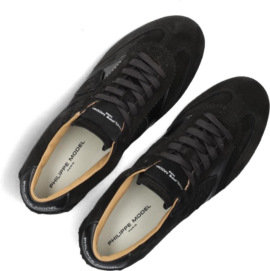 PHILIPPE MODEL Lage Sneakers Dames Planche Low Woman Suède Zwart - Foto 2