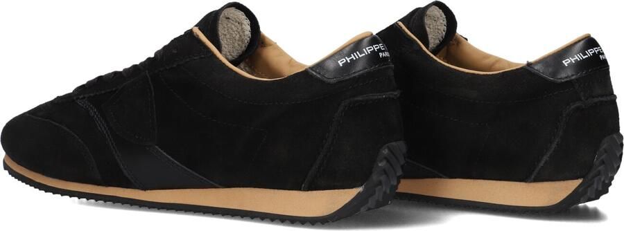 PHILIPPE MODEL Lage Sneakers Dames Planche Low Woman Suède Zwart - Foto 4