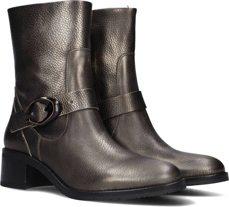 PIEDI NUDI PiediNudi Enkellaarsjes Dames Selva 17.01 1 Maat: 38 Materiaal: Leer Kleur: Brons